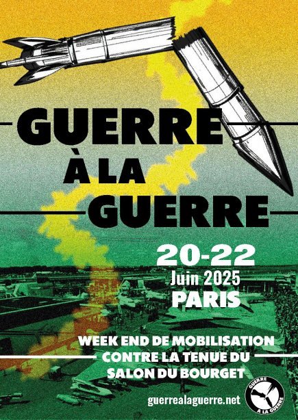 affiche gag finale 2 51e42 resp435 À Paris (20ème), grande soirée "Guerre à la guerre", une coalition pour désarmer le militarisme
